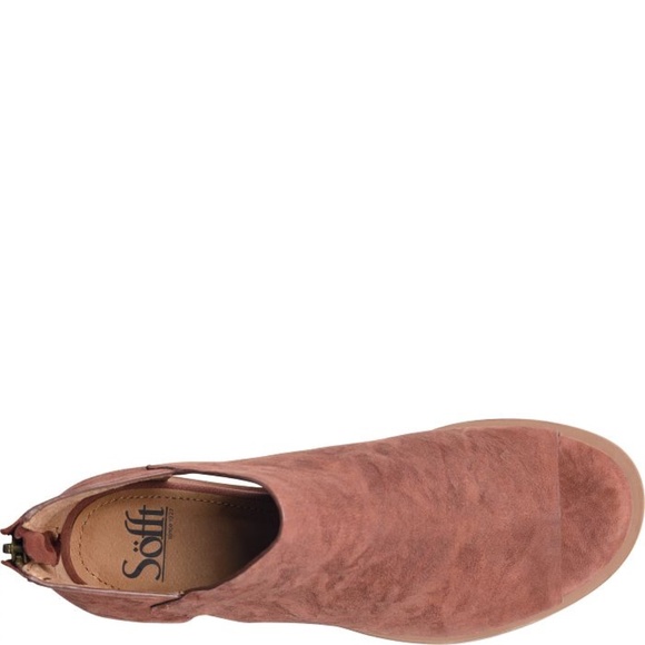 NWT SOFFT  Carleigh Lavender Grey Suede Sandals Sz 8,5 - Picture 7 of 11